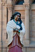 Santa Fe Catherdral Basilica St Francis Assi Statue 1719
